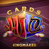 Cards Hi Lo cards game related to Tower